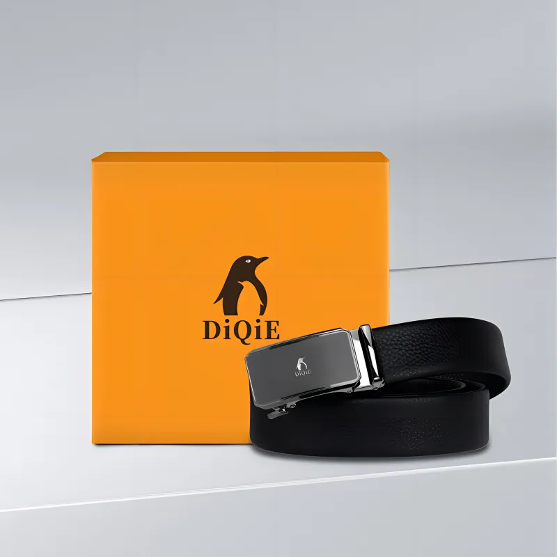 Emperor Penguin Cow Leather Belts Unisex Width 3.5 Cm-5