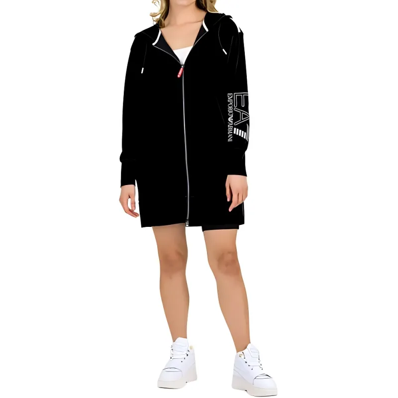 EMPORIO ARMANI EA7 Jackets Women's Black-3