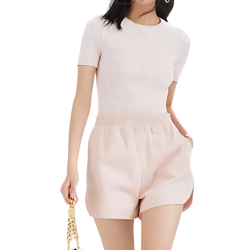 FENDI SS22 Sweater Women's Pink-4