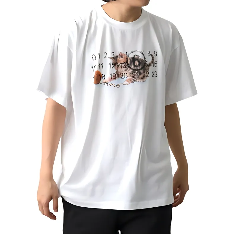 MM6 Maison Margiela T Shirt Men's White-4