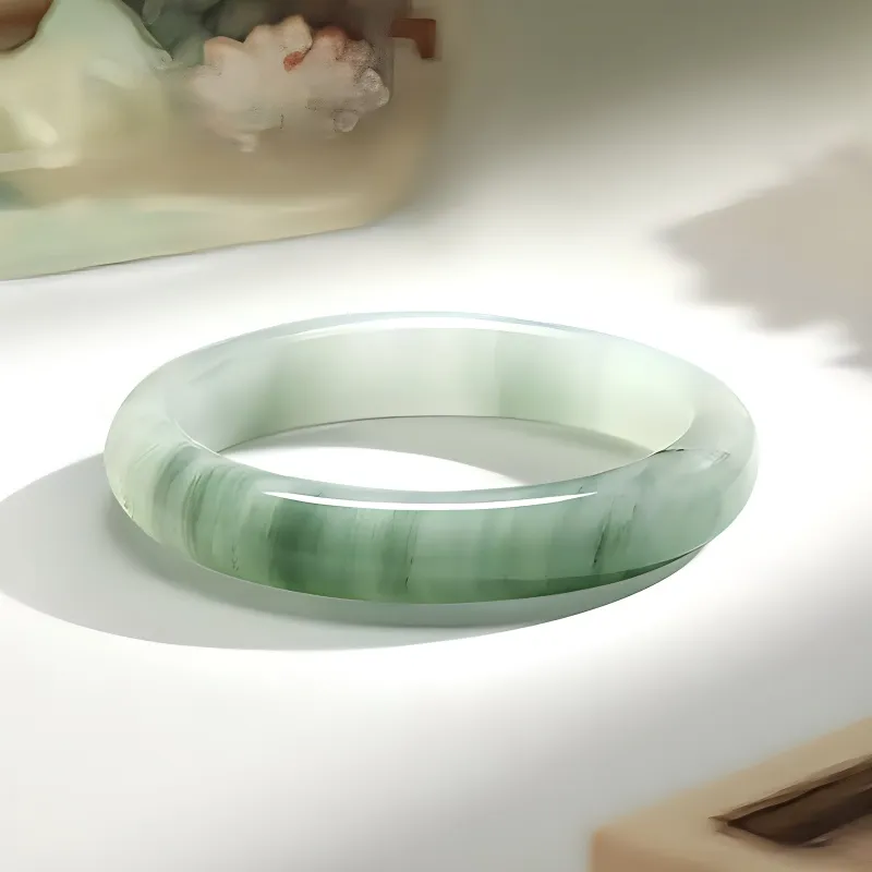 Bear Silversmith Tianshan Jade Bangles Women's-2