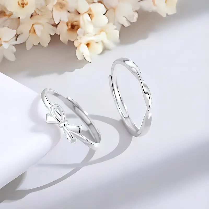YINCHIE 925 Sterling Silver Rings Unisex-3