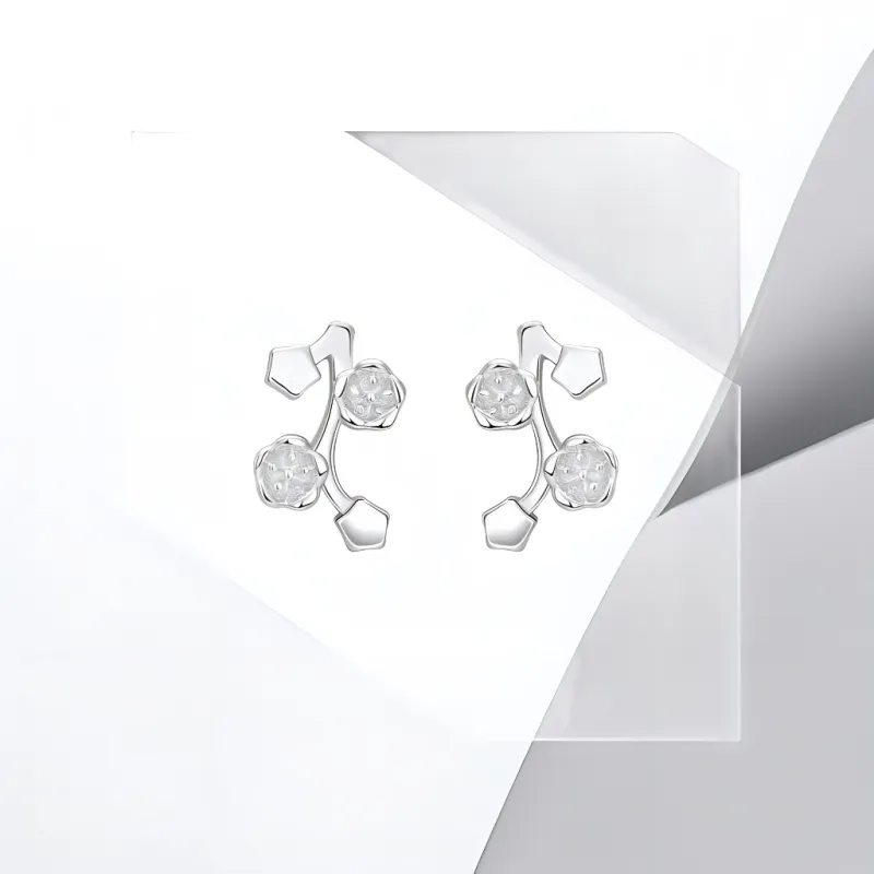 Universe Search Alloy Stud Earrings Women's-6