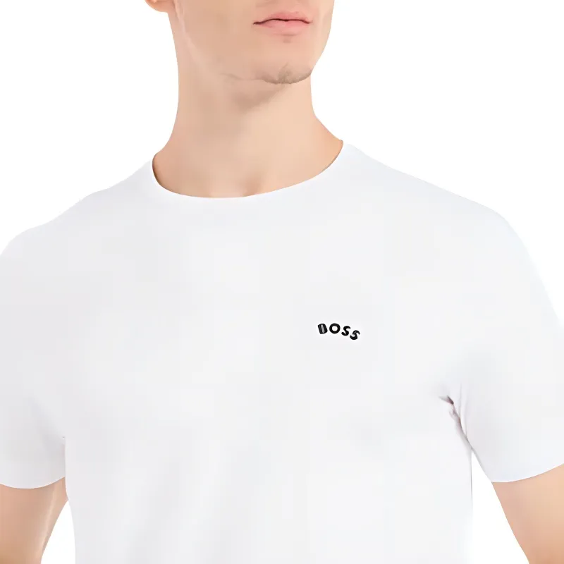 HUGO BOSS T Shirts Men White-4