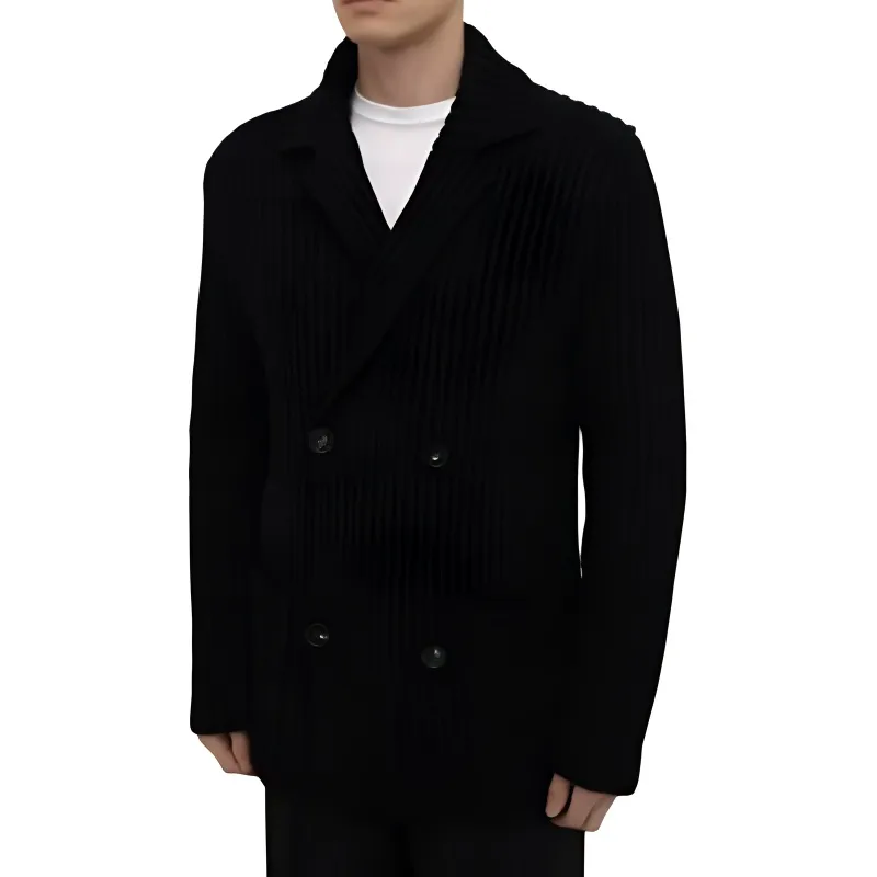 THE ROW Jackets Men Blue-3