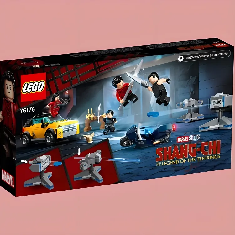 LEGO Marvel Characters Marvel, Shang Chi And The Ten Rings Legend Building Blocks 301 600pcs 76176-2