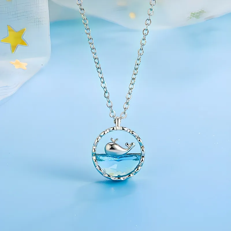ALI THE FOX Titanium Steel Necklaces Women's-5