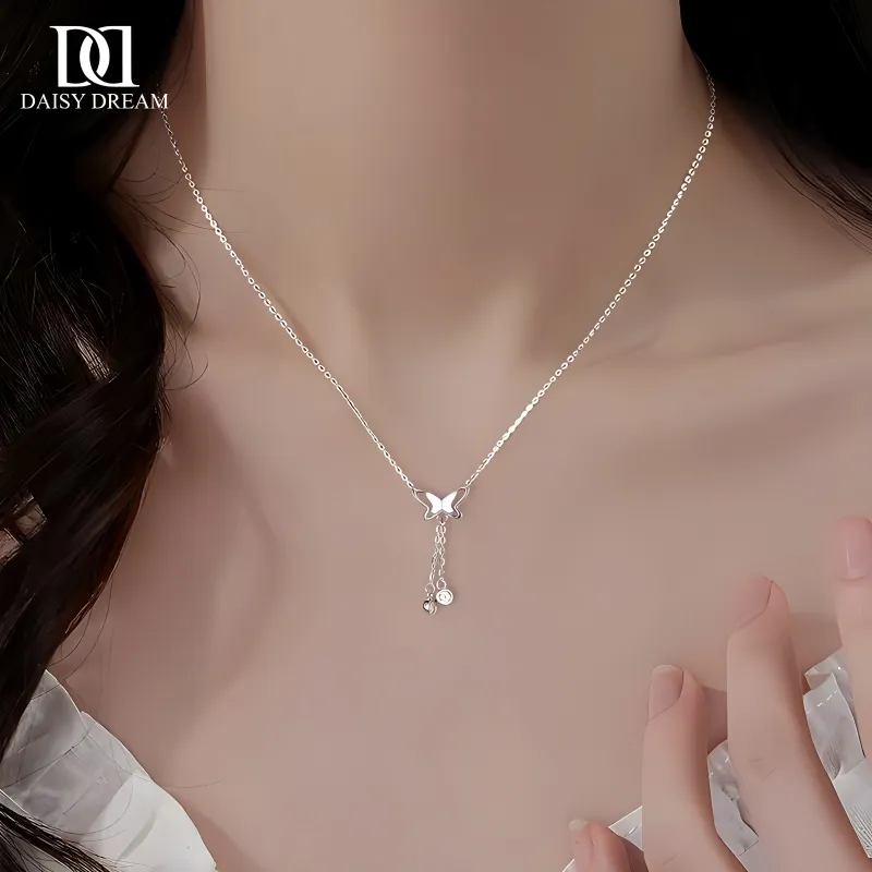 Daisy Dream 999 Fine Silver Necklaces Women's-3