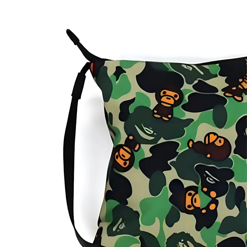 A BATHING APE Polyester Handbag Travel Bag Unisex-3