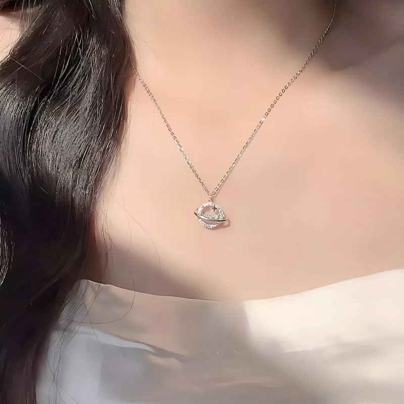 Zocai S925 Silver Necklaces Women's-1