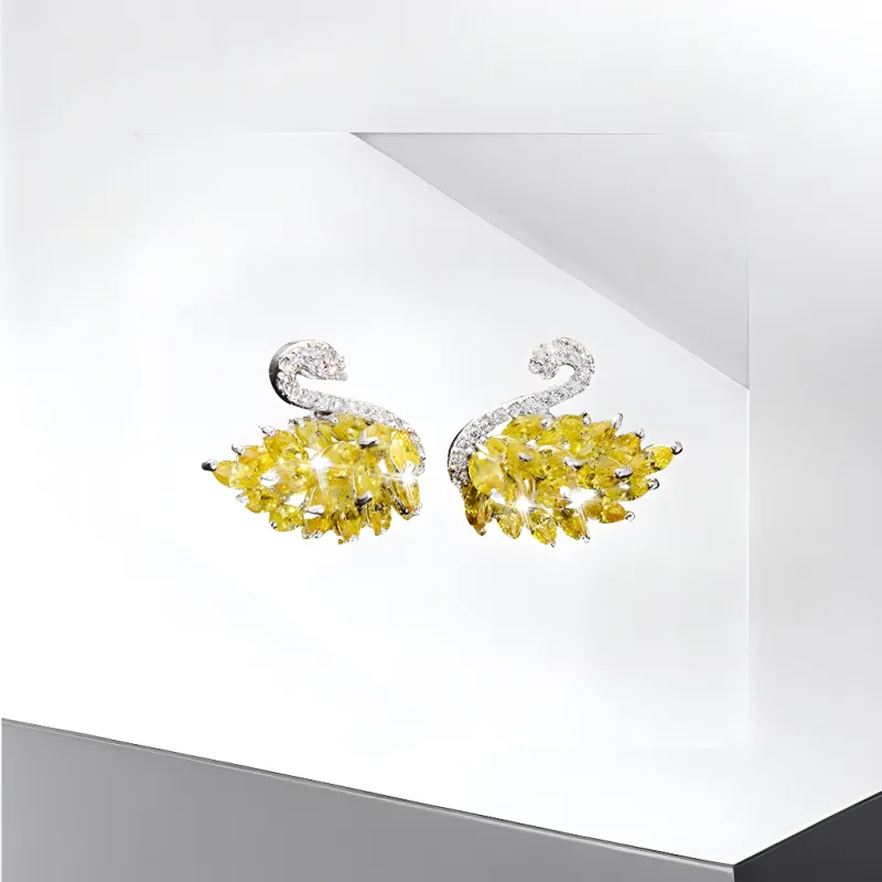 Universe Search Alloy Stud Earrings Unisex-9