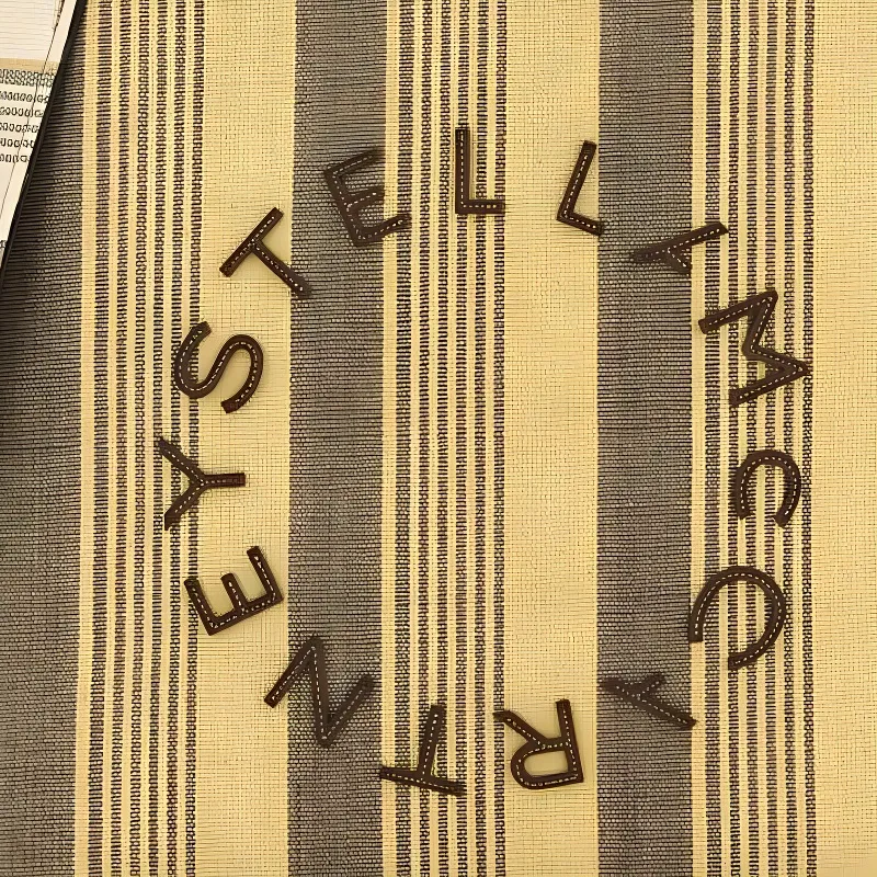 Stella McCartney Logo Lettering Striped Tote Bag-3