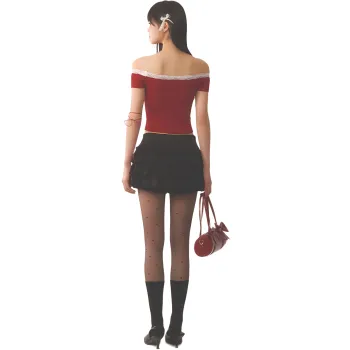 WEEKEND HUB Regular T Shirt Women's Red