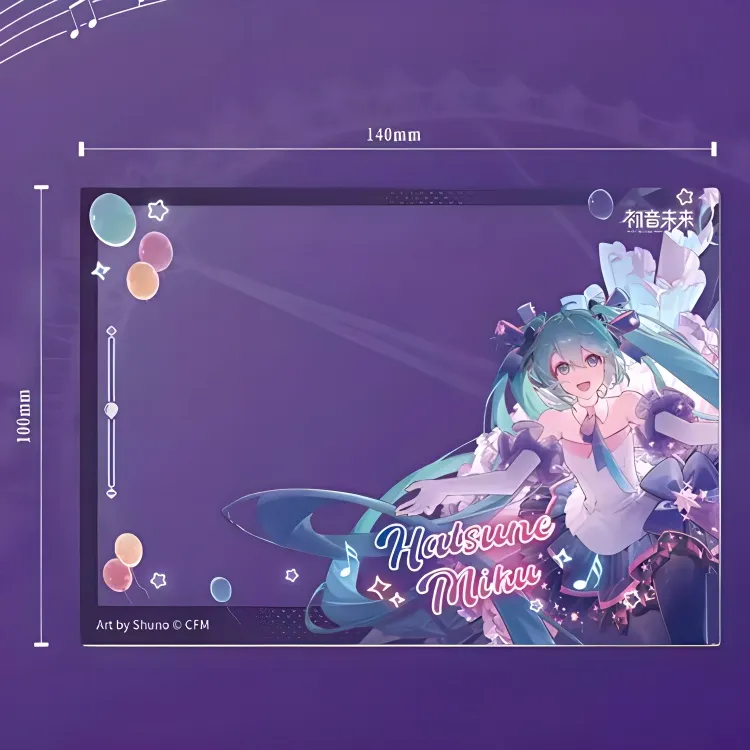 March·Monster Virtual Idol, Hatsune Miku Garden Prelude MIKU Acrylic Photo Card, Ferris Wheel Edition Photo Cards-2