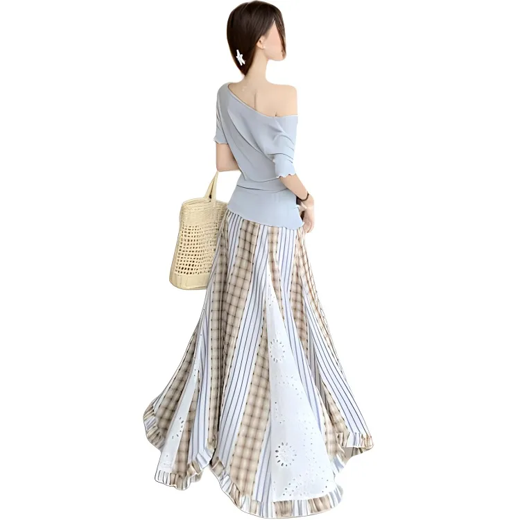 INCO VIBE Two Piece Skirt Sets Women's-1