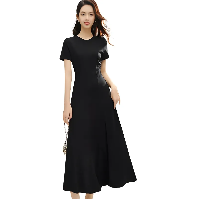 Late White Short Sleeved Dress Women's-2