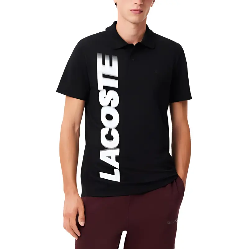 LACOSTE Polo Shirts Men Black-1