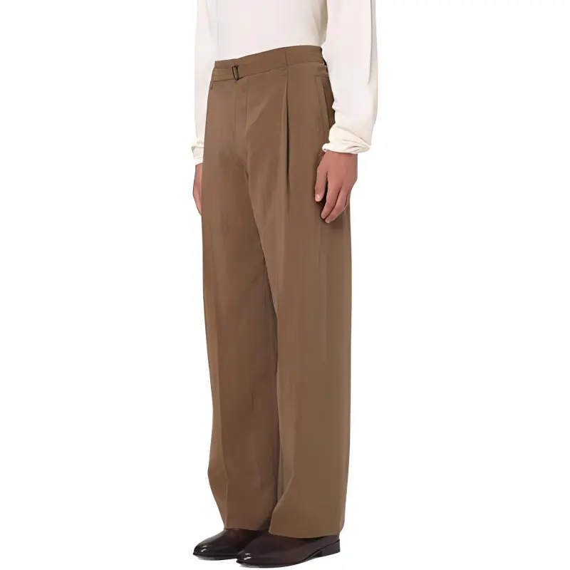Lemaire Belted Straight Leg Trousers-2