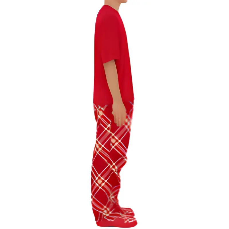 Burberry FW23 T Shirt Men's Red-3