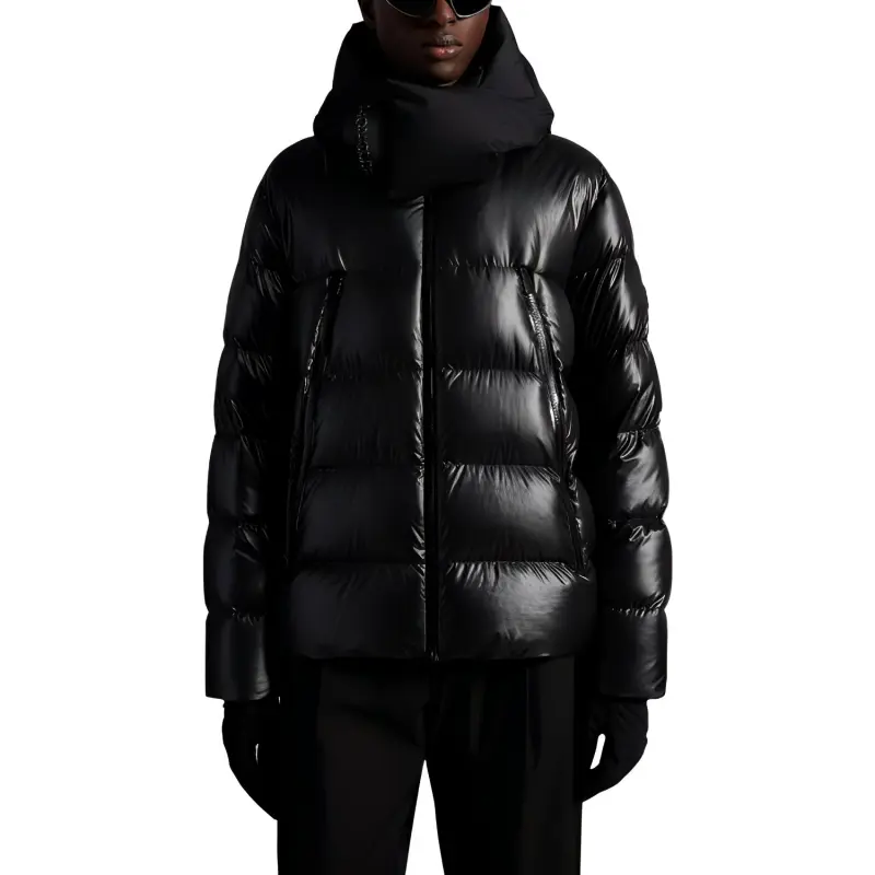 Moncler Down Jackets Men Black-2
