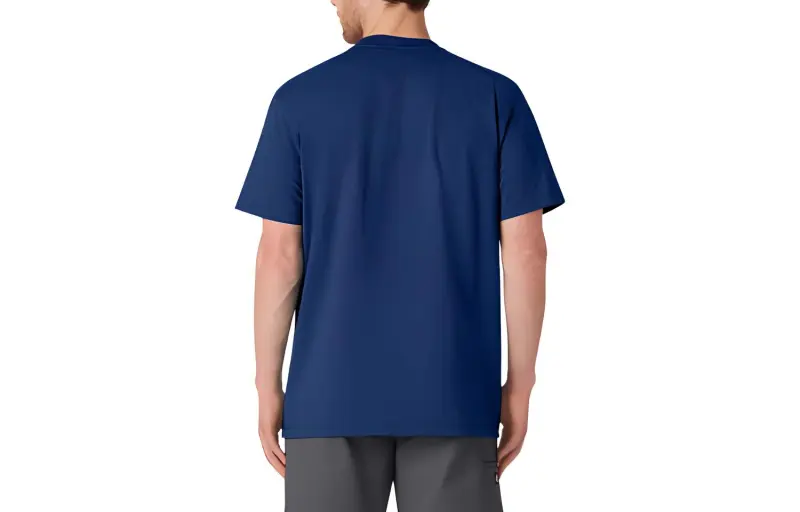 Dickies Heavyweight Mixed Color Short Sleeved Pocket T-shirt T-Shirt Men's Blue-1