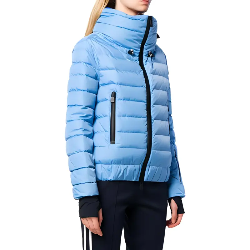 Moncler Down Jacket Women's Blue-3