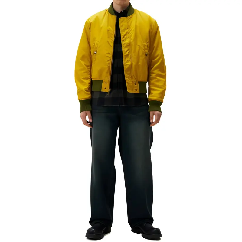 DIESEL J Fighters Zip Up Reversible Bomber Jacket-3