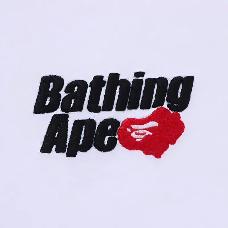 Bape Bathing Ape Logo Relaxed Fit Tee-3