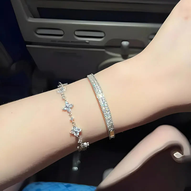 FROMLOVER Alloy Bracelets Women's-4