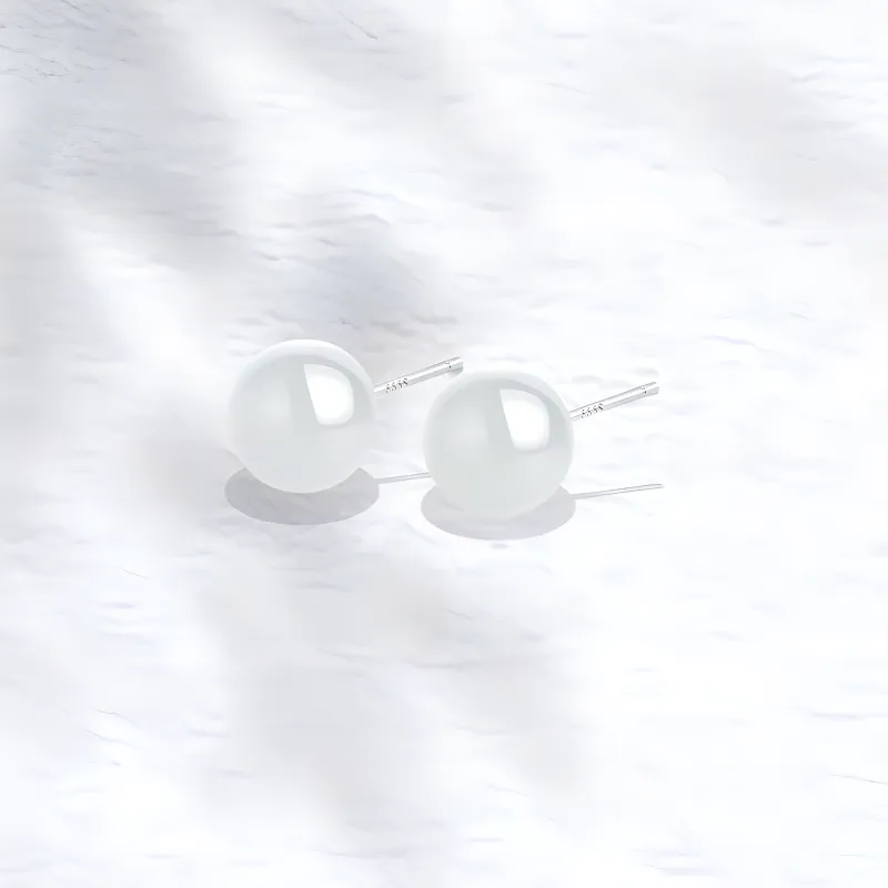JIACUIYUN Colored Glaze Stud Earrings Women's-1