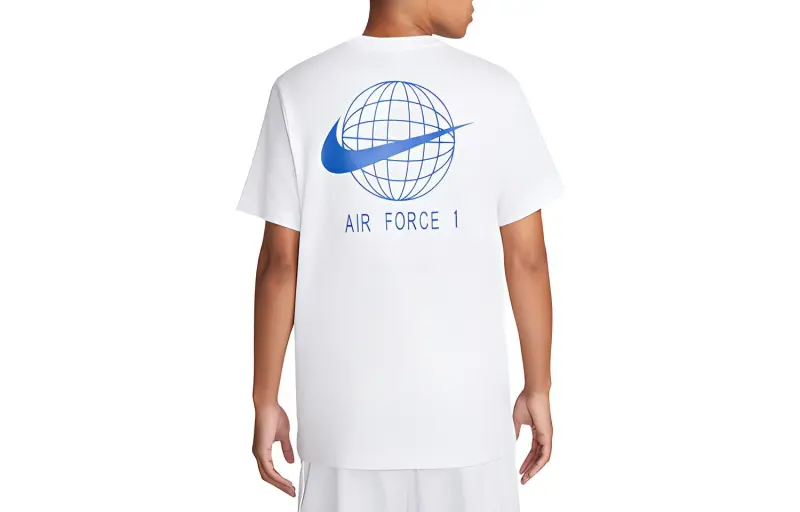 Nike T Shirts Men White-1