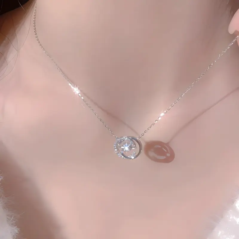 GYFONS 925 Sterling Silver Necklaces Women's-3