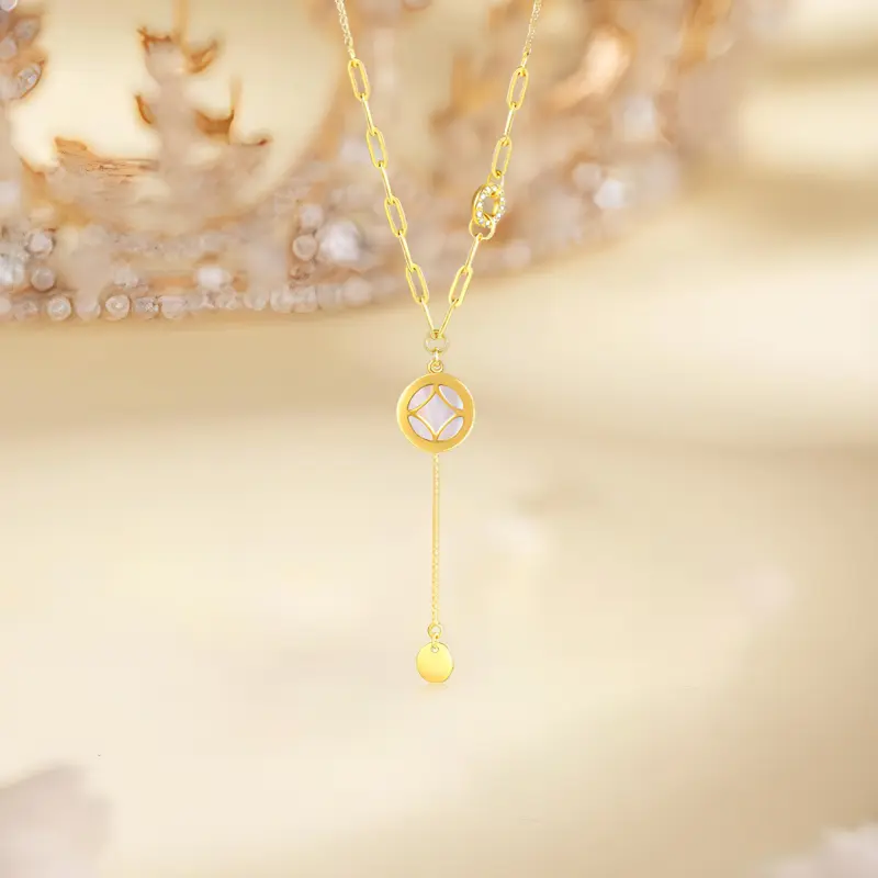 IBELOVE S925 Silver Necklaces Women's-1