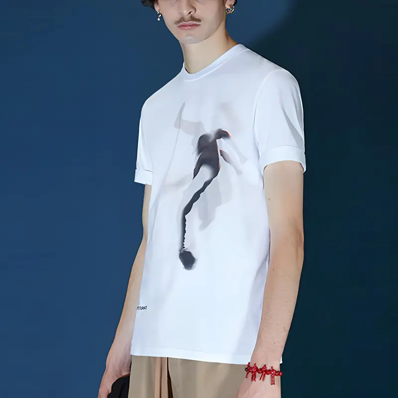 Neil Barrett T Shirts Men White-2