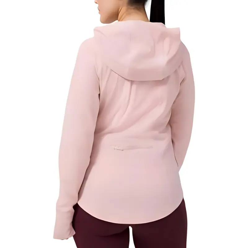 Lululemon Mist Over Trench Coat Women's Ceramic Pink-1