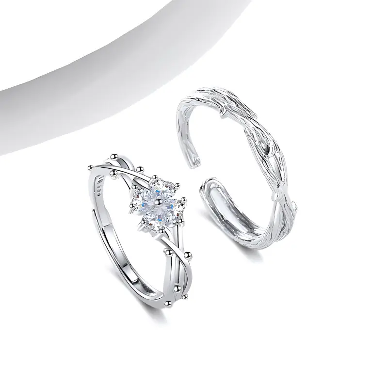 YOASOBI Sterling Silver Rings Unisex-3