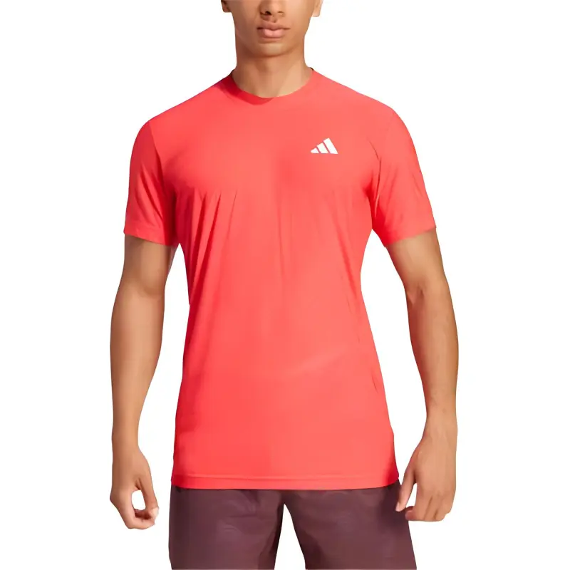 Adidas Free Shipping With AdiClub Tennis Pro Climacool+ FreeLift Tee-1