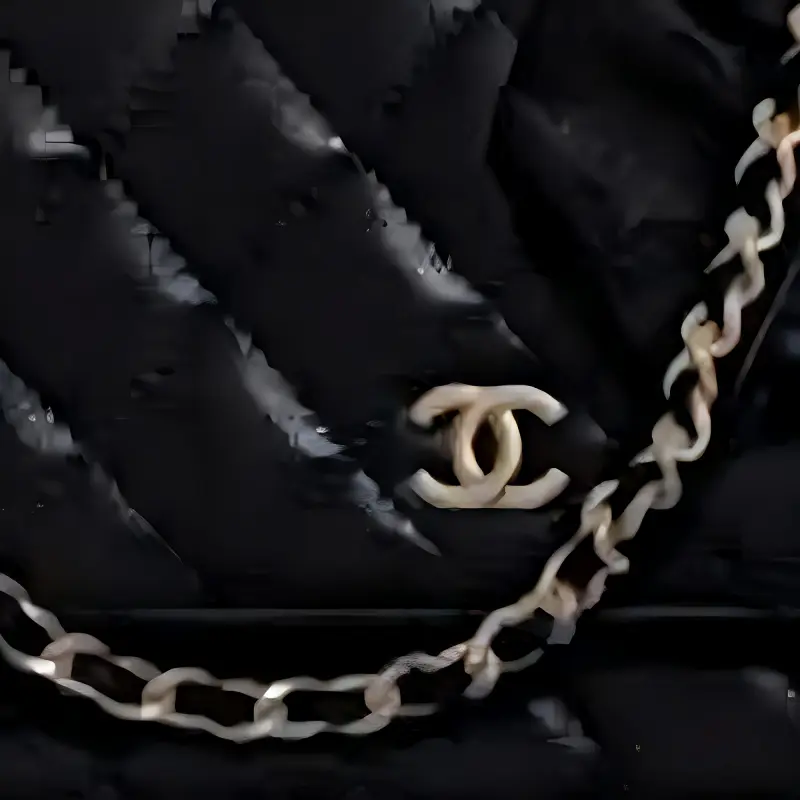 CHANEL WOC Lambskin One Shoulder Fanny Pack, Shoulder Bag, Card Holder, Wallet Mini Women's Black-1