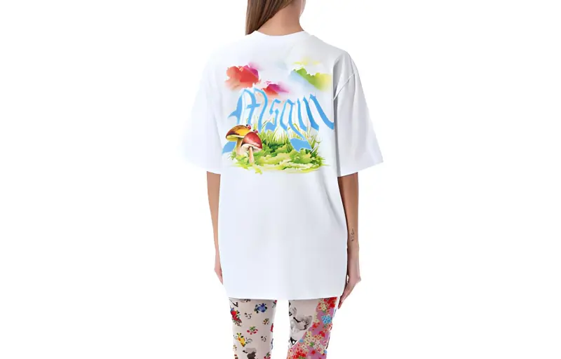 MSGM T Shirts Women's White-1