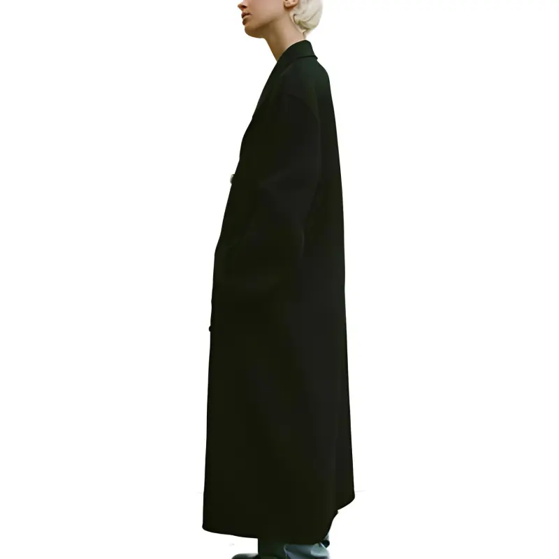 ZARA Coats Women's Black-3