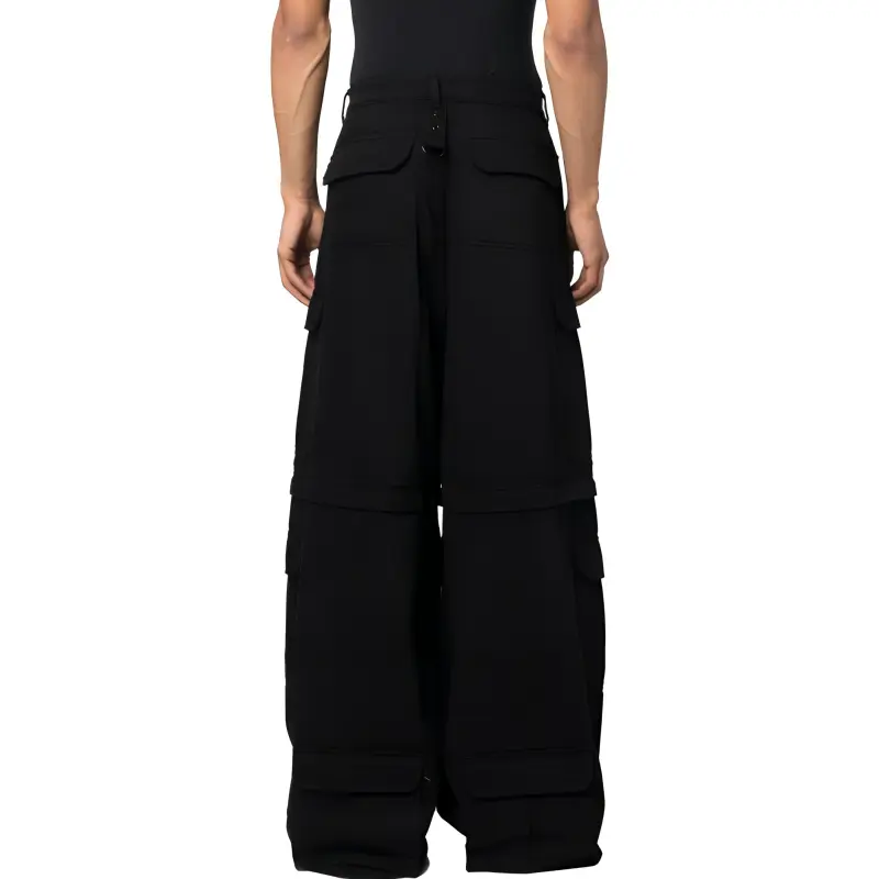 Vetements Wide leg Cargo Trousers-2