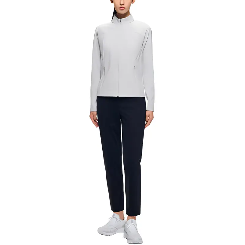 Anta Jackets Coats Women's Gardenia White-1