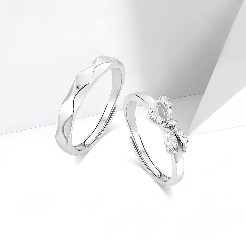 MISS TOOYA S925 Silver Rings Unisex-3