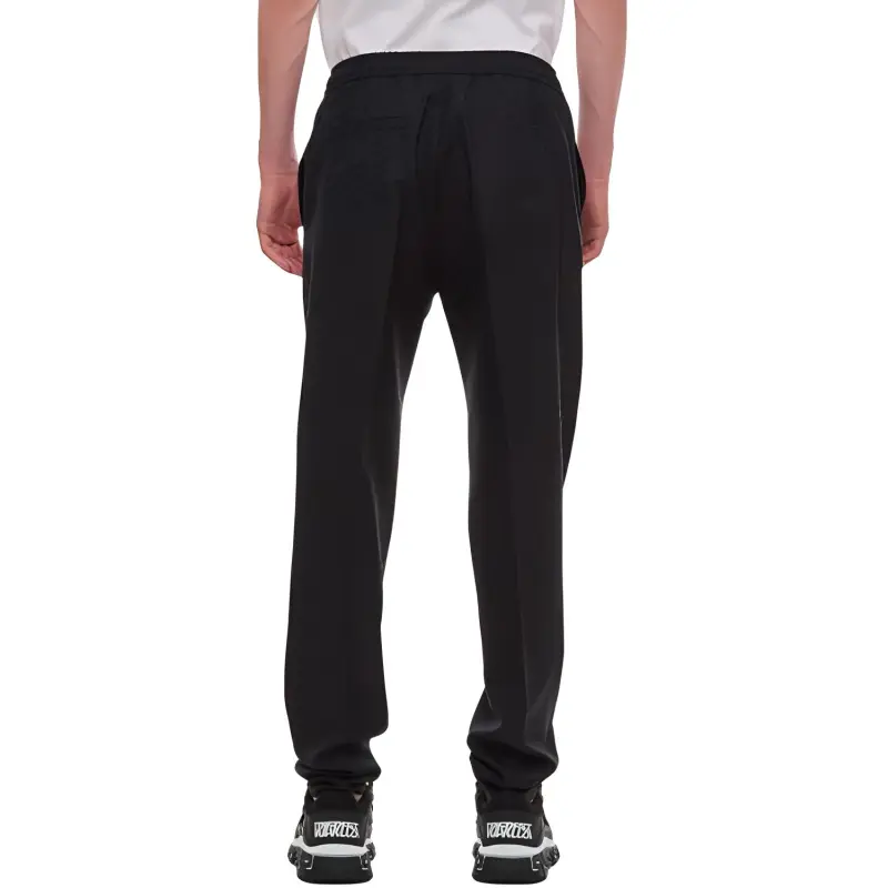 VERSACE La Greca Printed Drawstring Track Pants-3