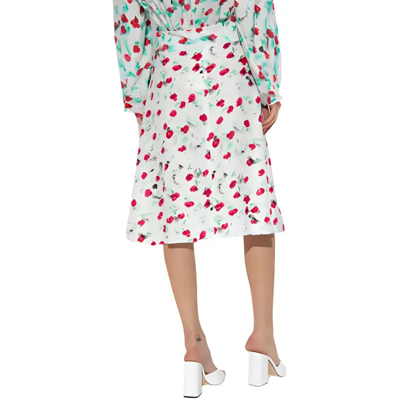 MARNI Graphic Print Skirt-2