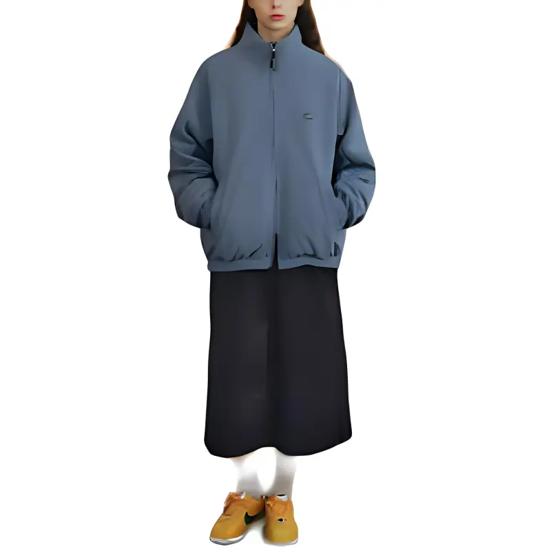 Lee Jackets Coats Unisex Marine Blue-4
