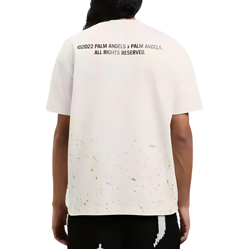 PALM ANGELS Pxp Painted Classic T Shirt-3