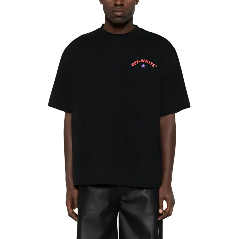 OFF WHITE Star Arrow Short Sleeved T Shirt-3