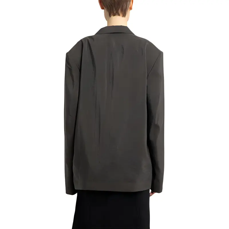 Lemaire Double breasted Silk Blend Blazer-2