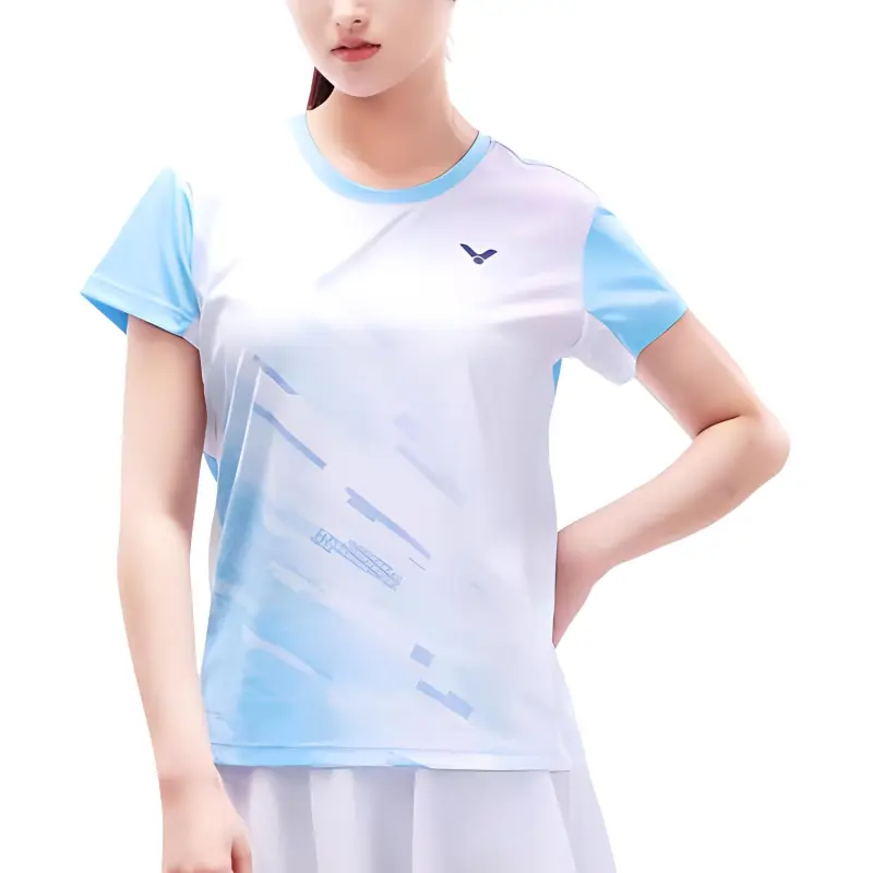 VICTOR T Shirt Women's Sunny Blue-1